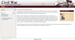 Desktop Screenshot of american-south.org
